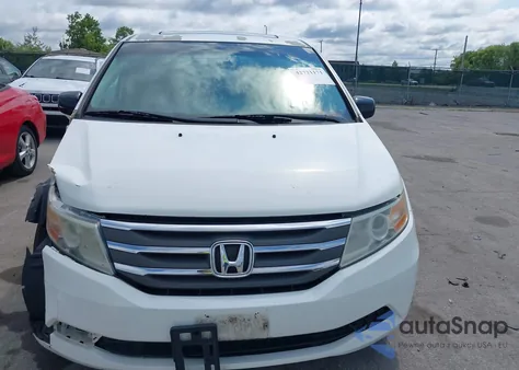 2013 Honda Odyssey Ex-L из США, поврежденный, VIN 5FNRL5H60DB048982